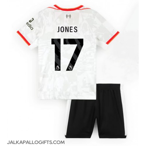 Liverpool Curtis Jones #17 Kolmas Peliasu Lasten 2024-25 Lyhythihainen (+ Lyhyet housut)